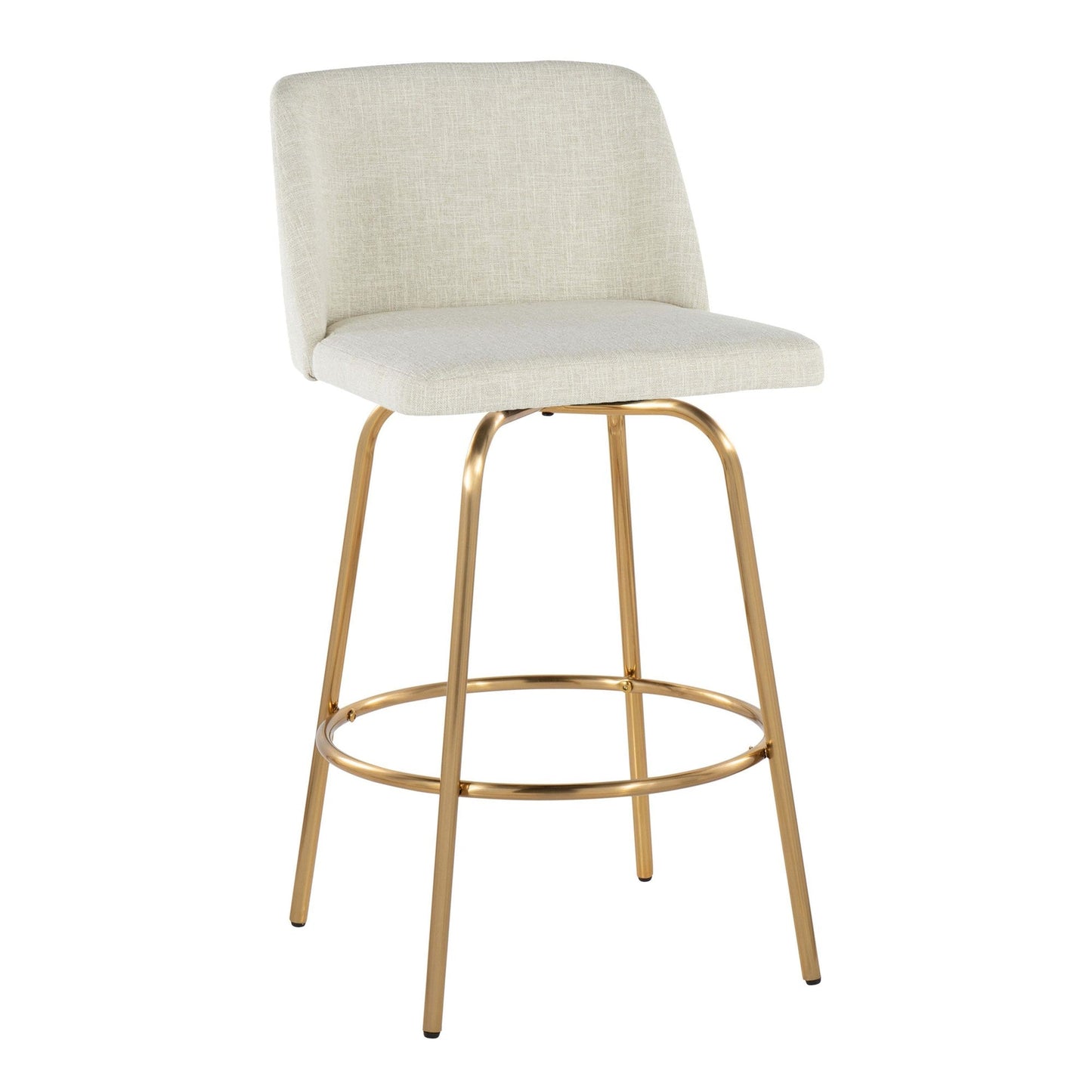 Majestic Office Furniture 26" Fixed-Height Counter Stool - Set of 2