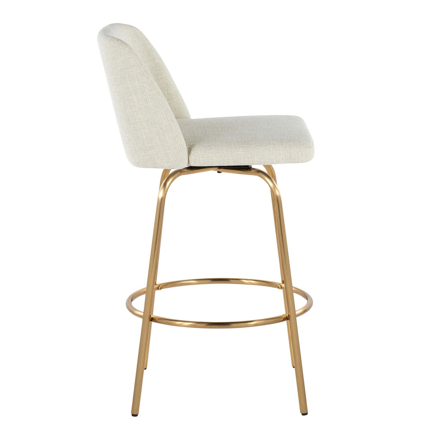 Majestic Office Furniture 26" Fixed-Height Counter Stool - Set of 2