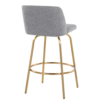Majestic Office Furniture 26" Fixed-Height Counter Stool - Set of 2