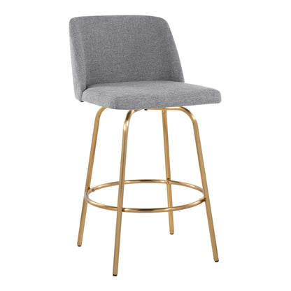 Majestic Office Furniture 26" Fixed-Height Counter Stool - Set of 2