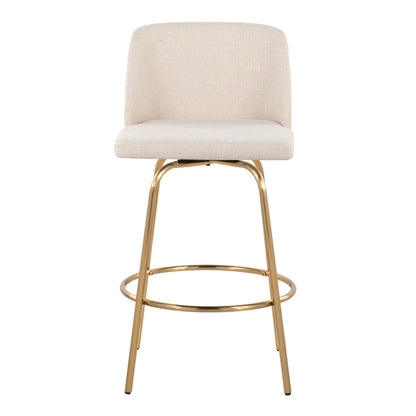 Majestic Office Furniture 26" Fixed-Height Counter Stool - Set of 2