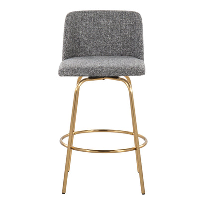 Majestic Office Furniture 26" Fixed-Height Counter Stool - Set of 2