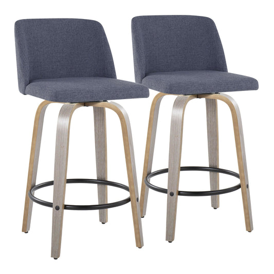 Majestic Office Furniture 26" Fixed-Height Counter Stool - Set of 2