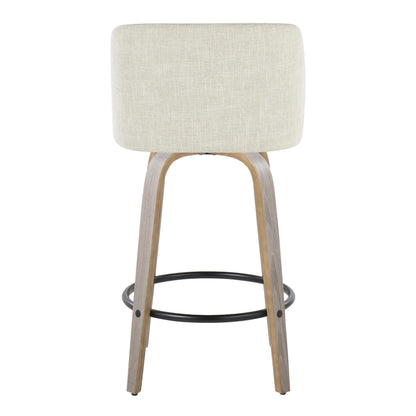 Majestic Office Furniture 26" Fixed-Height Counter Stool - Set of 2