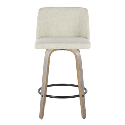Majestic Office Furniture 26" Fixed-Height Counter Stool - Set of 2