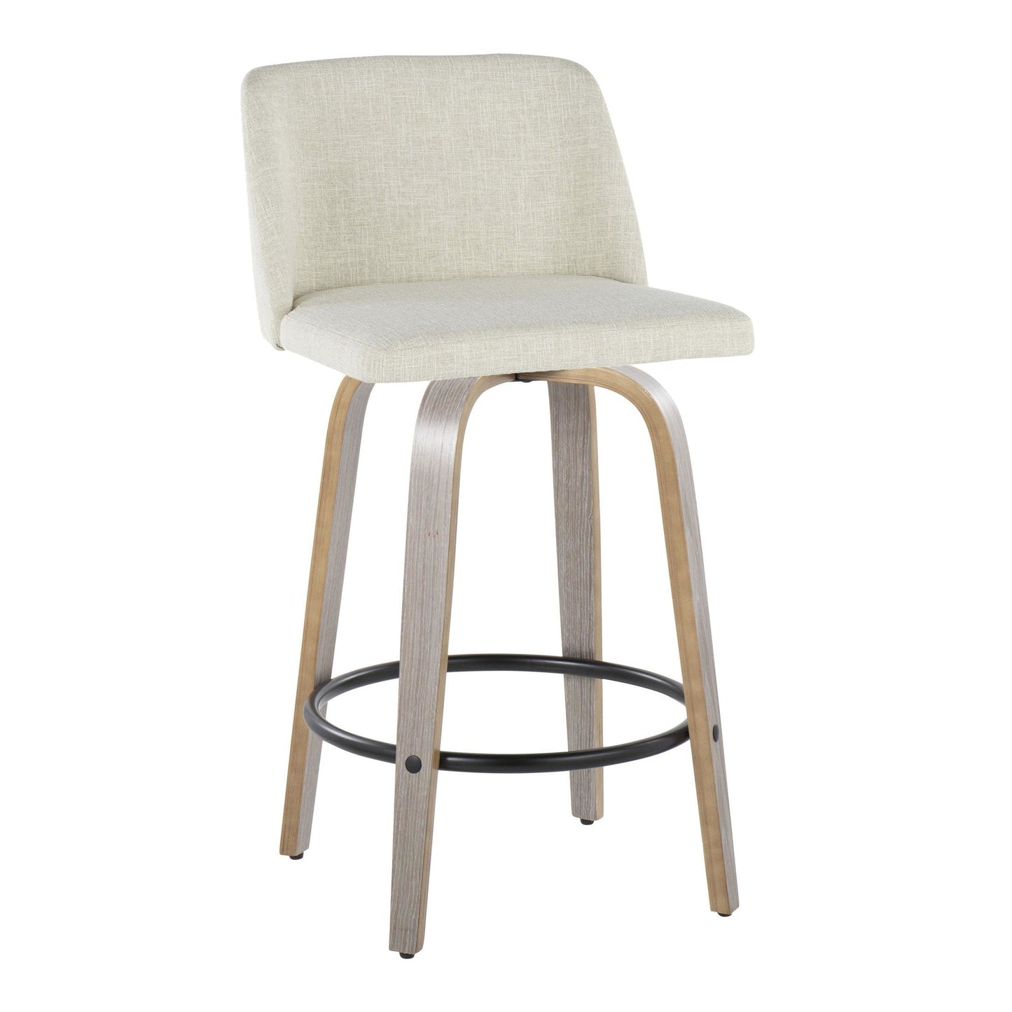 Majestic Office Furniture 26" Fixed-Height Counter Stool - Set of 2