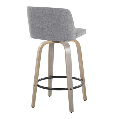 Majestic Office Furniture 26" Fixed-Height Counter Stool - Set of 2