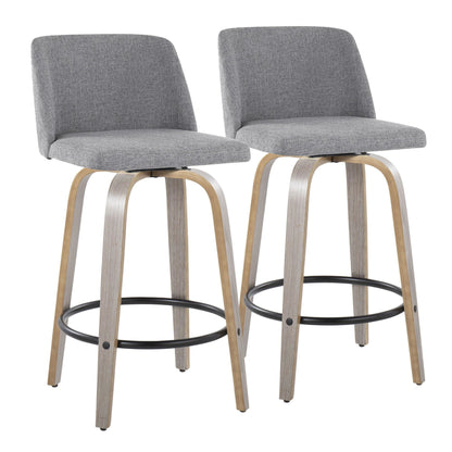 Majestic Office Furniture 26" Fixed-Height Counter Stool - Set of 2
