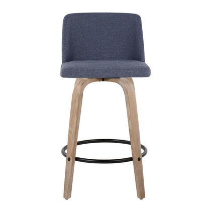 Majestic Office Furniture 26" Fixed-Height Counter Stool - Set of 2
