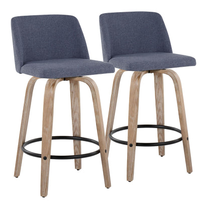 Majestic Office Furniture 26" Fixed-Height Counter Stool - Set of 2
