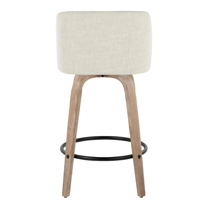 Majestic Office Furniture 26" Fixed-Height Counter Stool - Set of 2