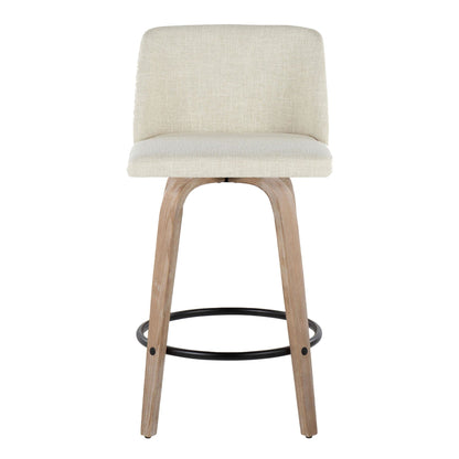 Majestic Office Furniture 26" Fixed-Height Counter Stool - Set of 2