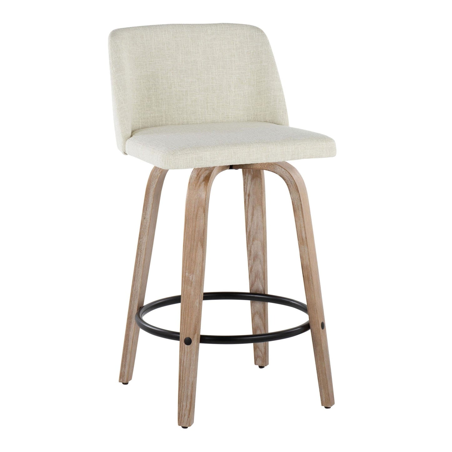 Majestic Office Furniture 26" Fixed-Height Counter Stool - Set of 2
