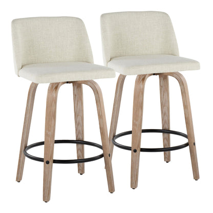 Majestic Office Furniture 26" Fixed-Height Counter Stool - Set of 2