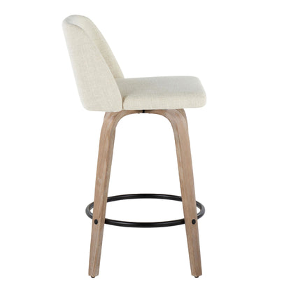 Majestic Office Furniture 26" Fixed-Height Counter Stool - Set of 2