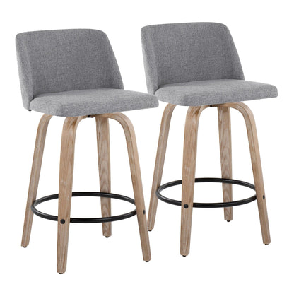Majestic Office Furniture 26" Fixed-Height Counter Stool - Set of 2