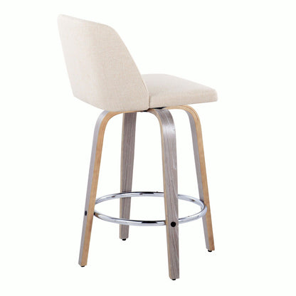Majestic Office Furniture 26" Fixed-Height Counter Stool - Set of 2