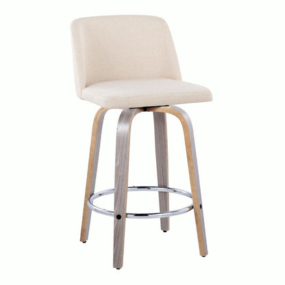 Majestic Office Furniture 26" Fixed-Height Counter Stool - Set of 2