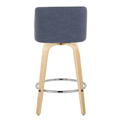 Majestic Office Furniture 26" Fixed-Height Counter Stool - Set of 2
