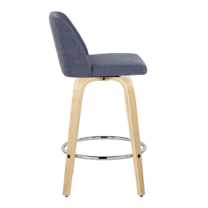 Majestic Office Furniture 26" Fixed-Height Counter Stool - Set of 2