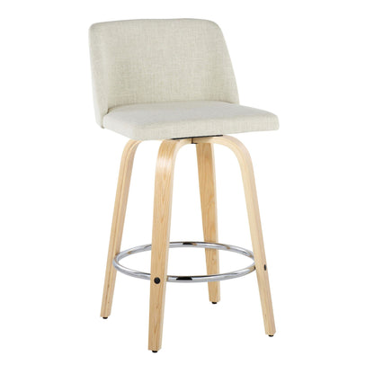 Majestic Office Furniture 26" Fixed-Height Counter Stool - Set of 2