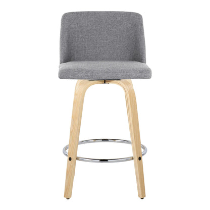 Majestic Office Furniture 26" Fixed-Height Counter Stool - Set of 2