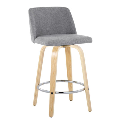 Majestic Office Furniture 26" Fixed-Height Counter Stool - Set of 2