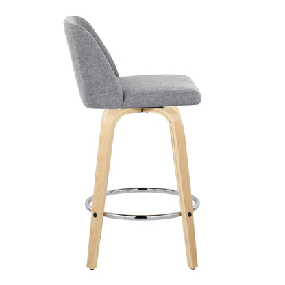 Majestic Office Furniture 26" Fixed-Height Counter Stool - Set of 2
