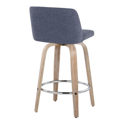 Majestic Office Furniture 26" Fixed-Height Counter Stool - Set of 2