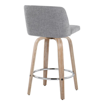 Majestic Office Furniture 26" Fixed-Height Counter Stool - Set of 2
