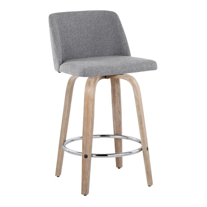 Majestic Office Furniture 26" Fixed-Height Counter Stool - Set of 2