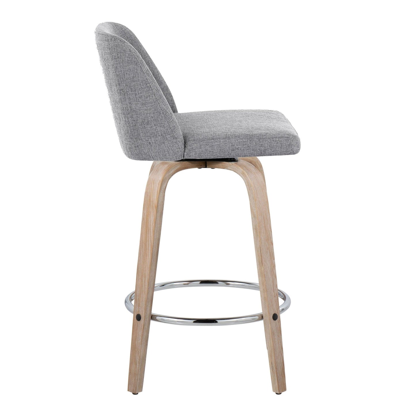 Majestic Office Furniture 26" Fixed-Height Counter Stool - Set of 2