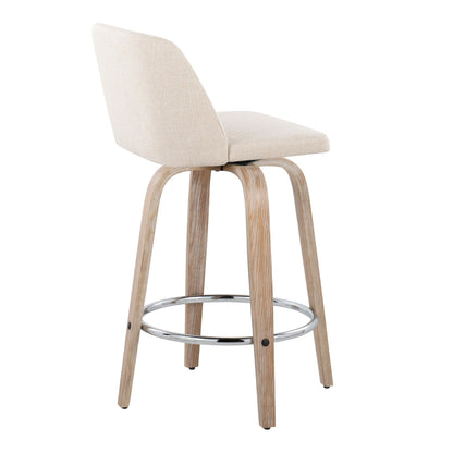 Majestic Office Furniture 26" Fixed-Height Counter Stool - Set of 2