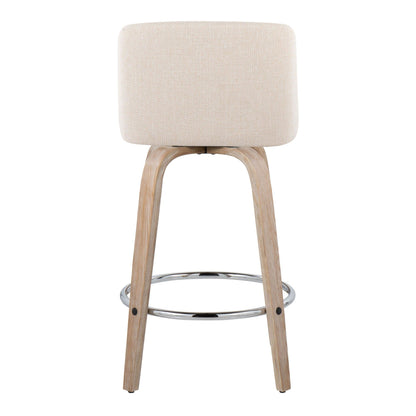 Majestic Office Furniture 26" Fixed-Height Counter Stool - Set of 2