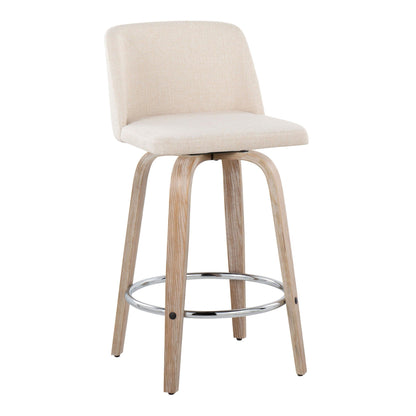 Majestic Office Furniture 26" Fixed-Height Counter Stool - Set of 2