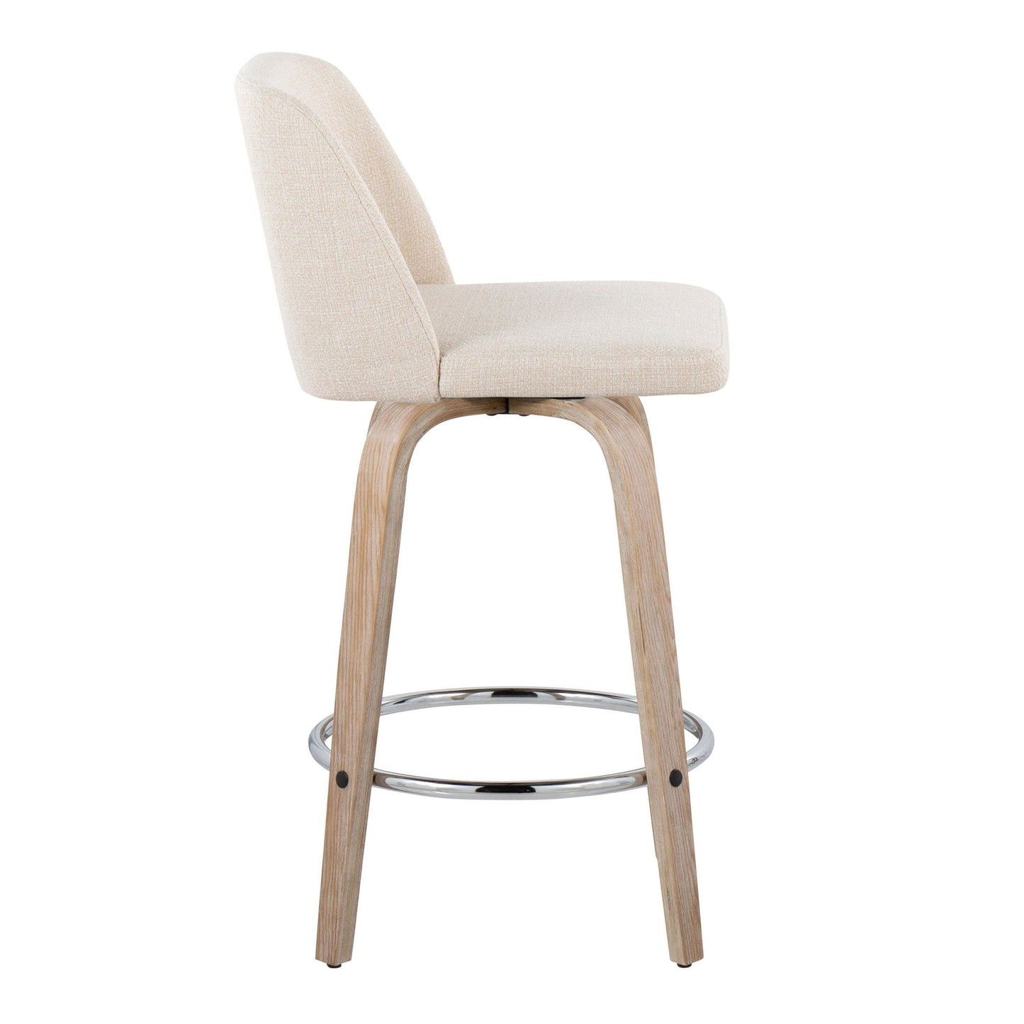 Majestic Office Furniture 26" Fixed-Height Counter Stool - Set of 2