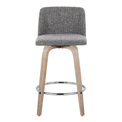 Majestic Office Furniture 26" Fixed-Height Counter Stool - Set of 2