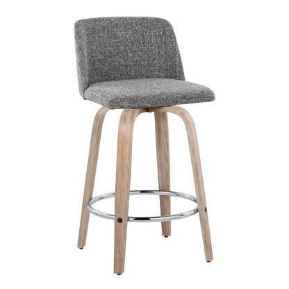 Majestic Office Furniture 26" Fixed-Height Counter Stool - Set of 2