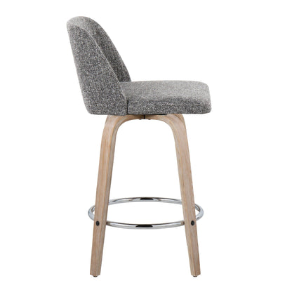 Majestic Office Furniture 26" Fixed-Height Counter Stool - Set of 2