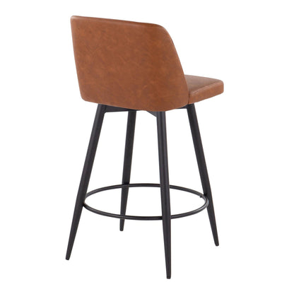 Majestic Office Furniture 26" Fixed-Height Counter Stool - Set of 2