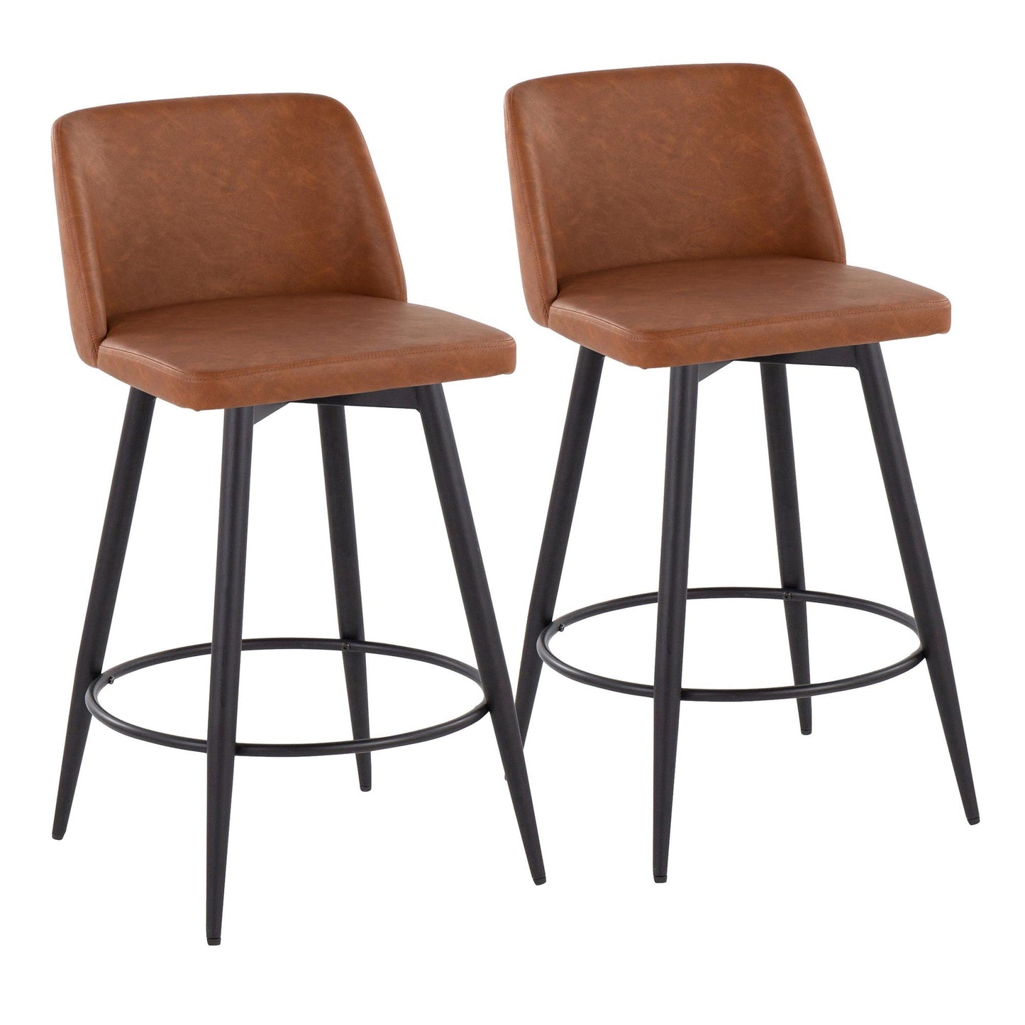 Majestic Office Furniture 26" Fixed-Height Counter Stool - Set of 2
