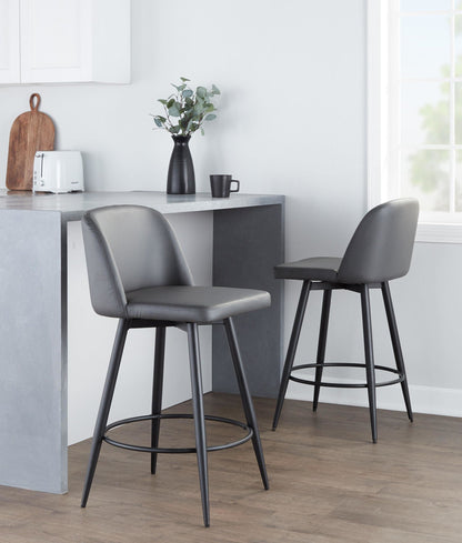 Majestic Office Furniture 26" Fixed-Height Counter Stool - Set of 2
