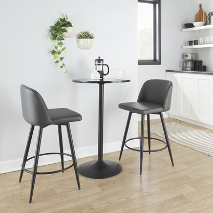 Majestic Office Furniture 26" Fixed-Height Counter Stool - Set of 2