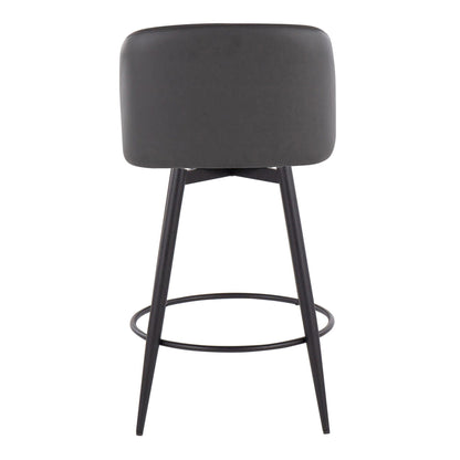 Majestic Office Furniture 26" Fixed-Height Counter Stool - Set of 2
