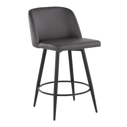 Majestic Office Furniture 26" Fixed-Height Counter Stool - Set of 2