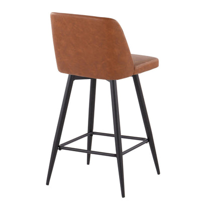 Majestic Office Furniture 26" Fixed-Height Counter Stool - Set of 2