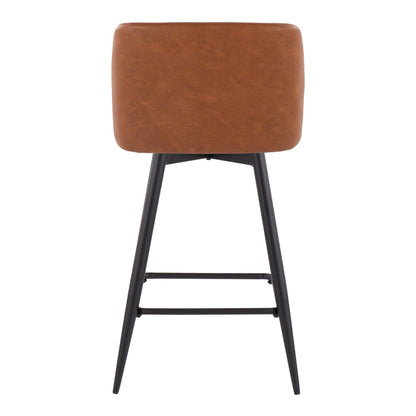 Majestic Office Furniture 26" Fixed-Height Counter Stool - Set of 2
