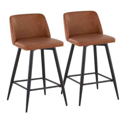 Majestic Office Furniture 26" Fixed-Height Counter Stool - Set of 2