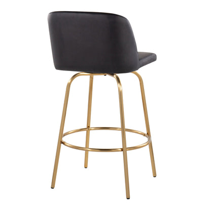 Majestic Office Furniture 26" Fixed-Height Counter Stool - Set of 2