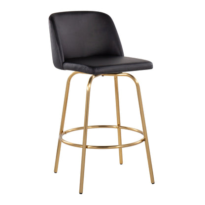 Majestic Office Furniture 26" Fixed-Height Counter Stool - Set of 2